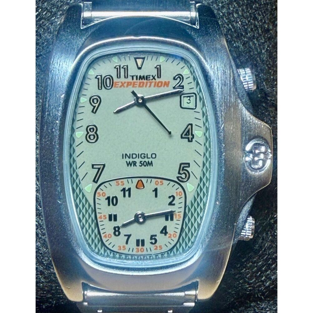 Vintage Timex Expedition Dual Time Analog Watch
